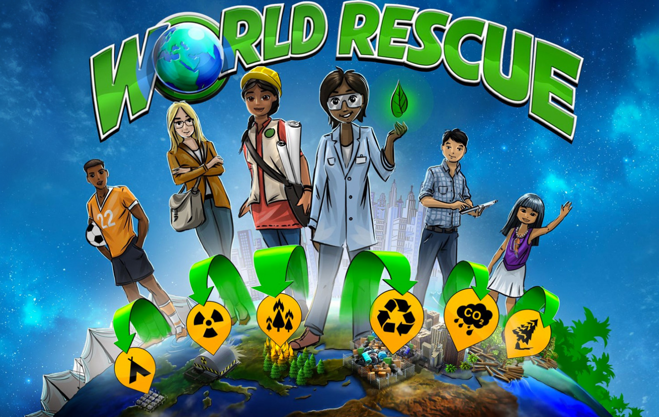 This is where World Rescue comes into play: While enjoying the video game, kids (and adults as well, of course) simultaneously learn about urgent global challenges and how to tackle them.