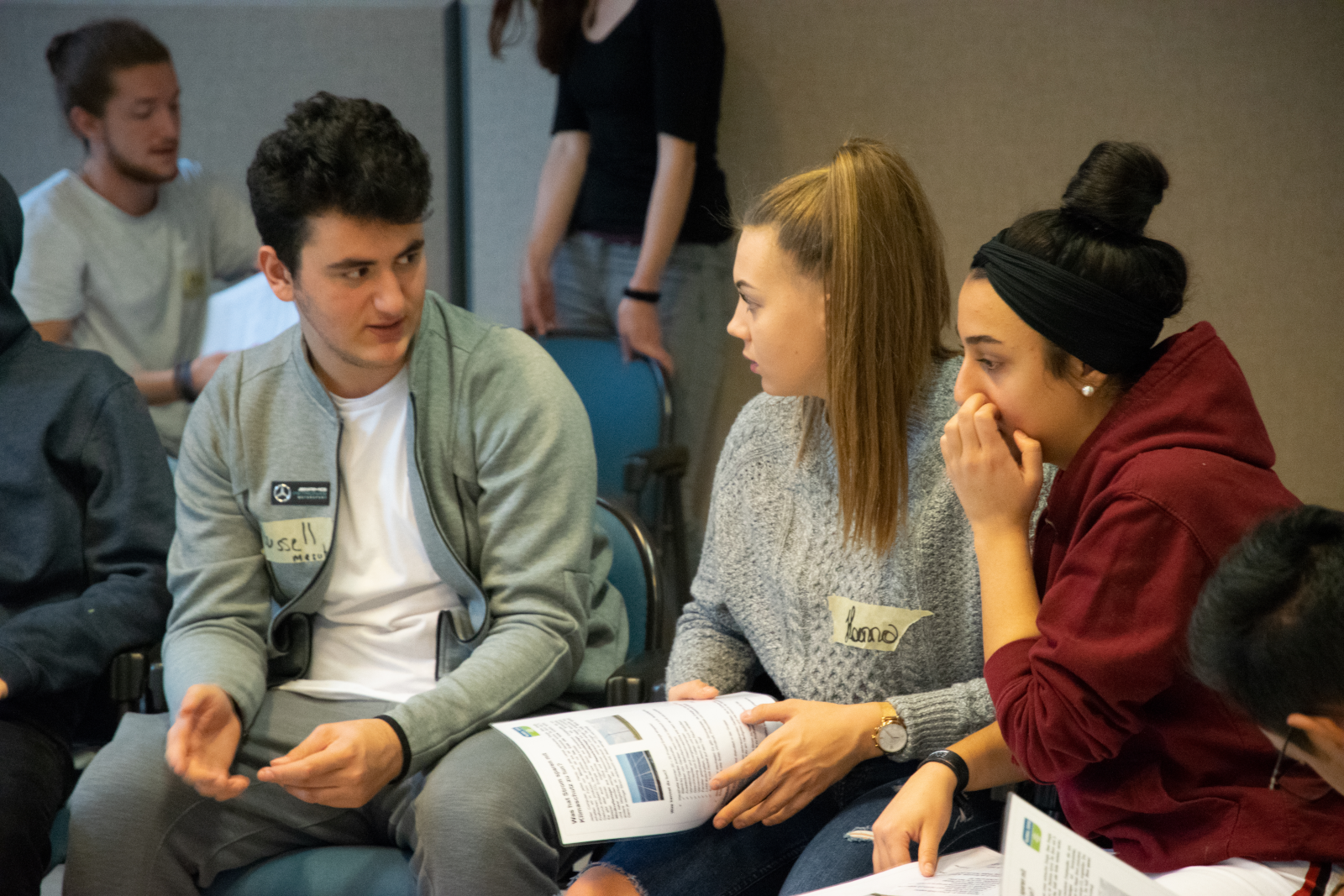 Young participants of the COP workshop